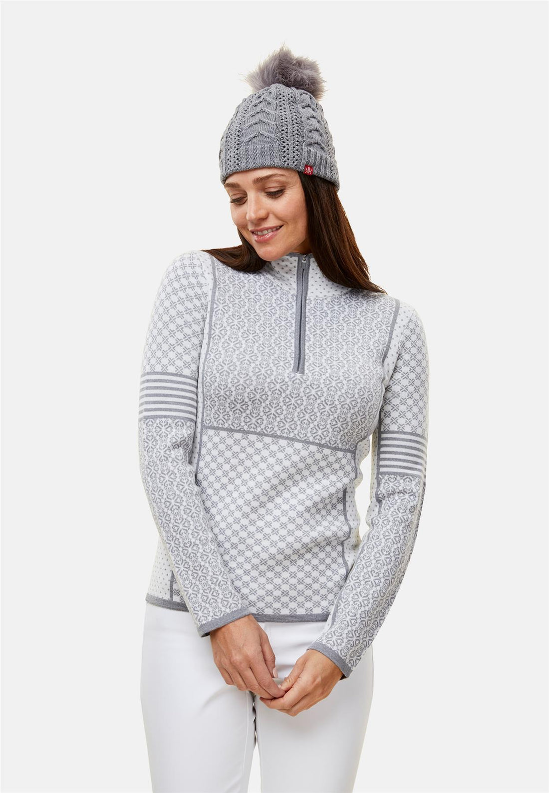 POW HALF ZIP Sweater Women