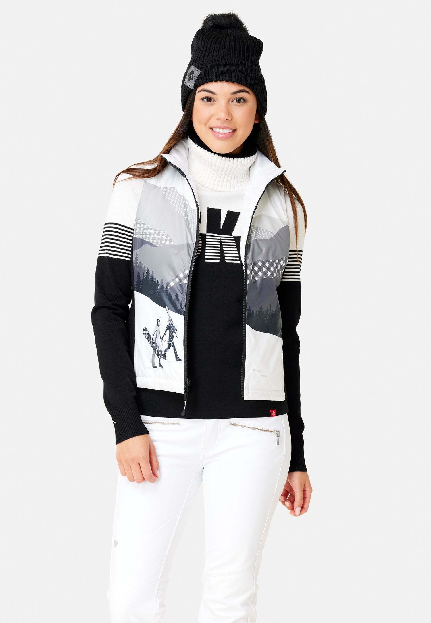 SELA VEST Quilted Vest Women