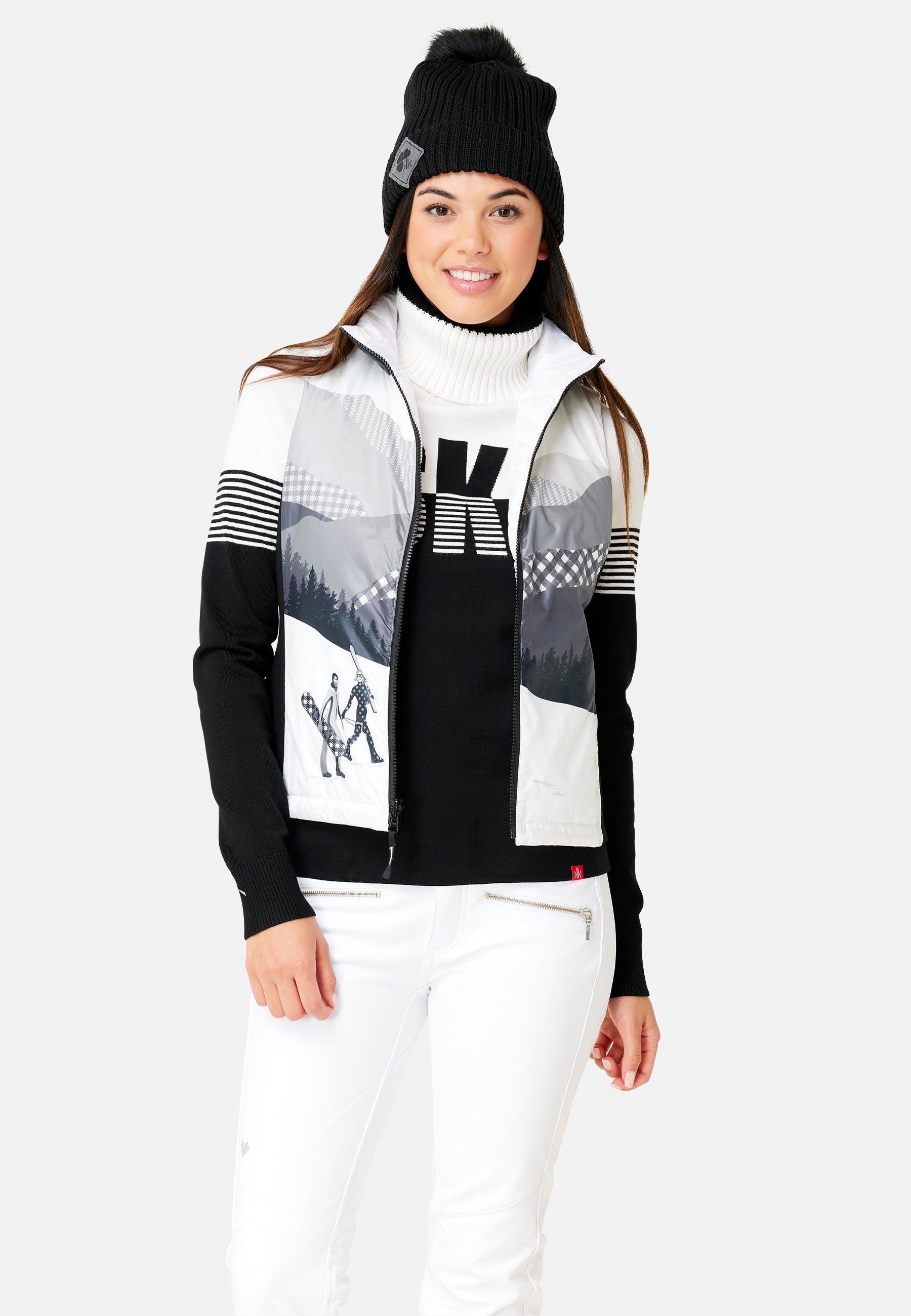 SELA VEST Quilted Vest Women