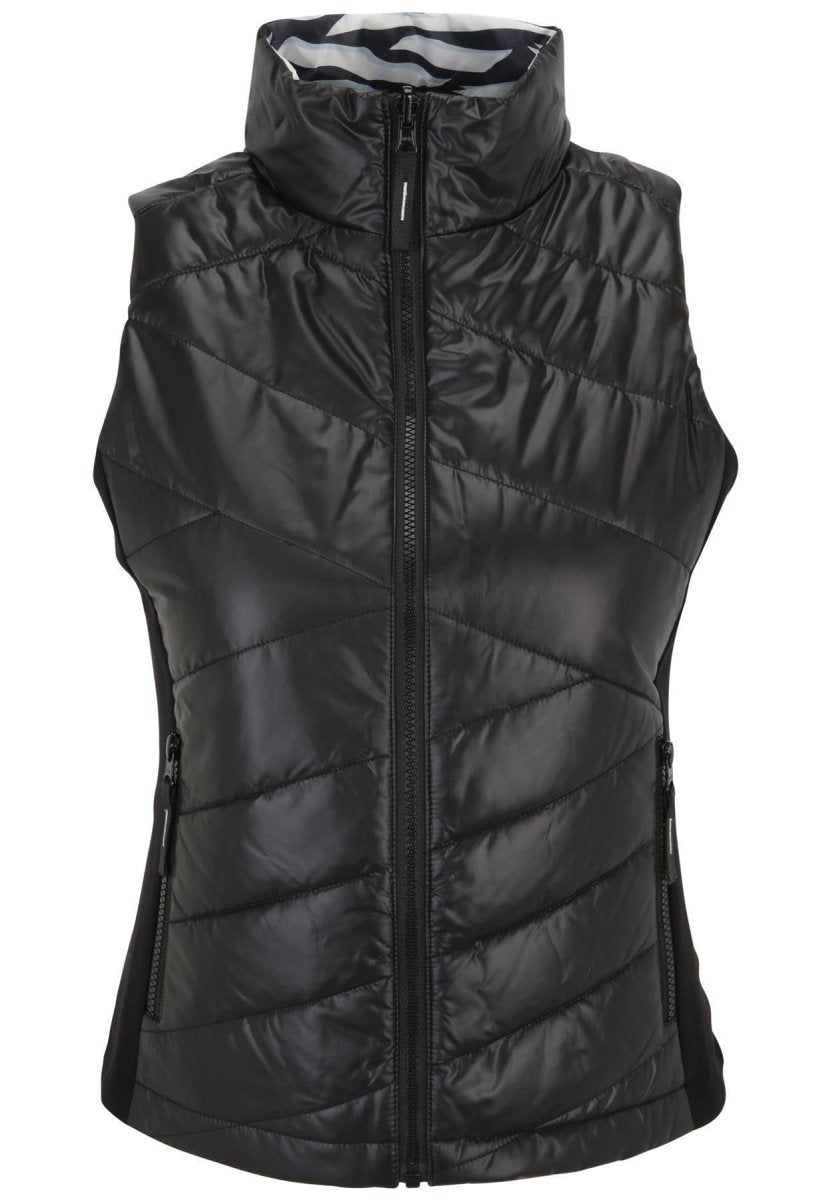 SELA REVERSIBLE VEST Quilted Vest Women