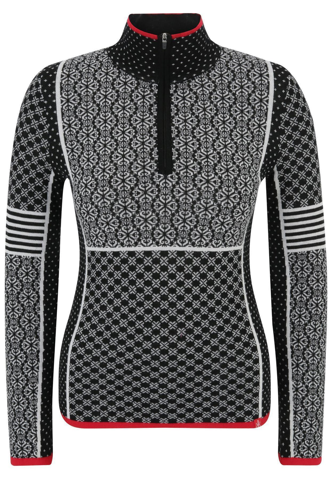 POW ZIP NECK Sweater Women